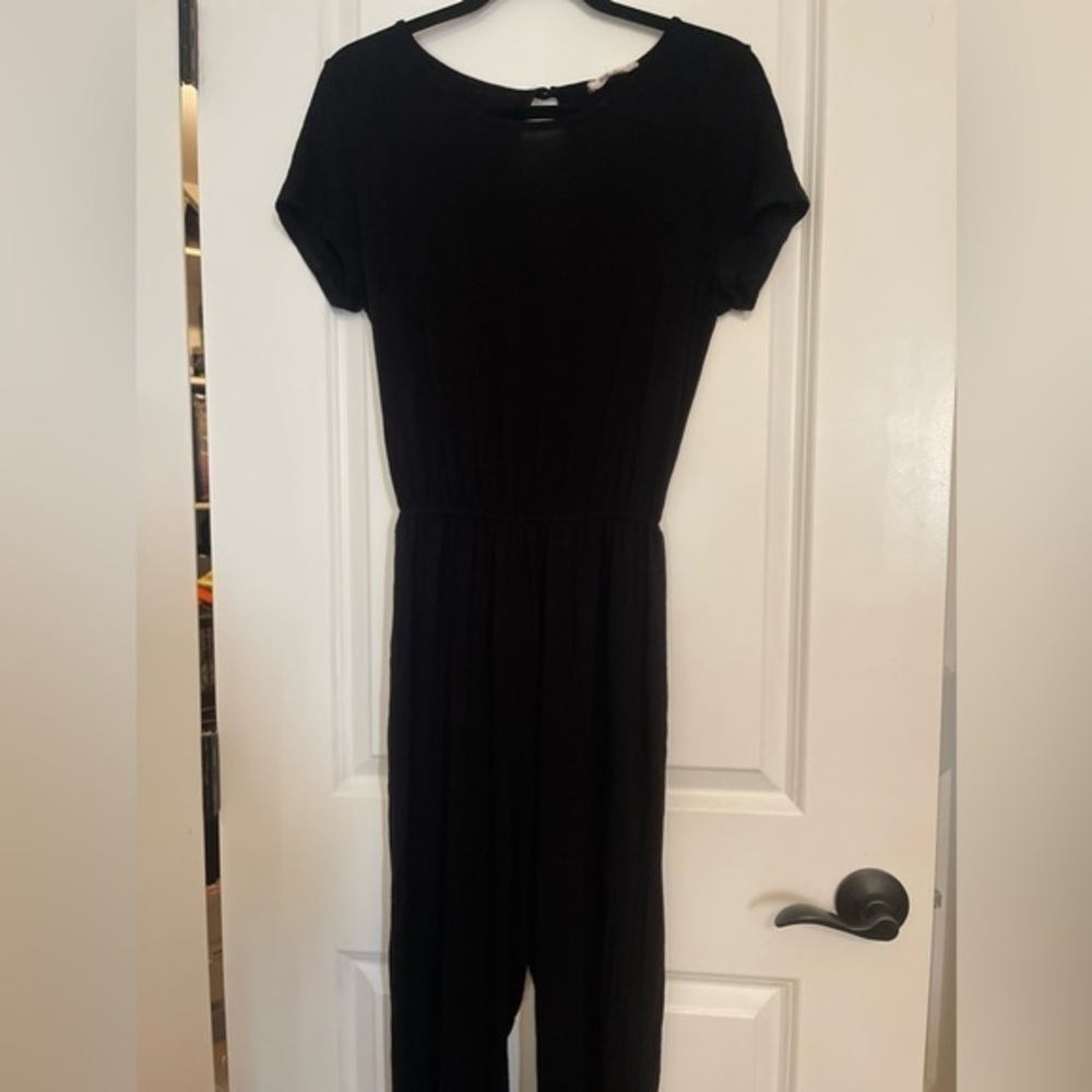Rolla Coster Keyhole black pants Romper Black size large